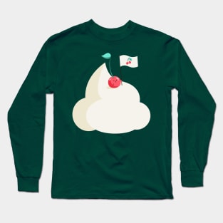 Cherry on top (of the whipped cream mountain) Long Sleeve T-Shirt